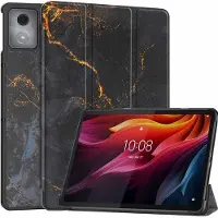 IMoshion Design Trifold Bookcase voor de Lenovo Tab K11 Plus - Black Marble