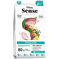 Dibaq 6x Sense Sterilized Kattenvoer Chicken & Duck 1,5 kg