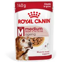 Royal Canin 40x Medium Ageing 10+ Hondenvoer Nat 140 gr