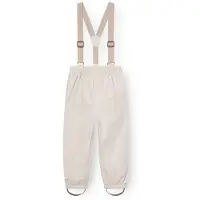 Mini A Ture - Kid's Matwilans Suspender Pants - Regenbroek 98 - 3 Years, wit