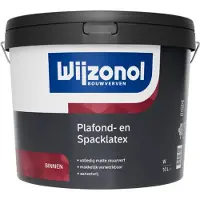 Wijzonol Plafond- en Spacklatex 2,5 LTR - Wit