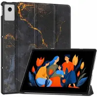 IMoshion Design Trifold Bookcase voor de Lenovo Idea Tab Plus - Black Marble