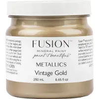 Fusion Metallic Paint - Meubelverf - Vintage Goud - Acrylverf - Vintage Gold- 250 ml
