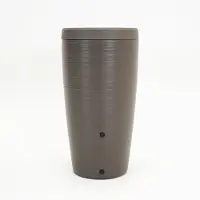 Vita Regenton Gobi bruin 240L + Kraan met Gardena koppeling + Plantenbak