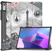 IMoshion Design Trifold Bookcase voor de Lenovo Tab P11 Pro (2nd gen) - Parijs