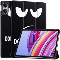 IMoshion Design Trifold Bookcase voor de Xiaomi Redmi Pad Pro / POCO Pad - Don't touch
