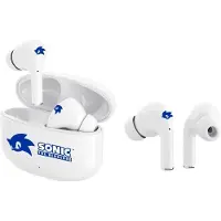 OTL TECHNOLOGIES TWS-oordopjes, Sonic The Hedgehog SH0970, wit en blauw, ergonomisch ontwerp