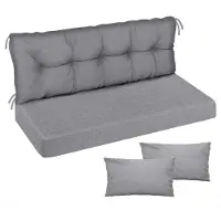 Ferocity - Tuinschommelkussen - Waterafstotend - Zitcomfort - Onderhoudsvriendelijk - Duurzaam - 185 x 50 x 50 x 10 cm - Polyester - Lijnzaad PIK GLATT