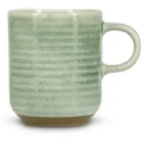 Salt & pepper Mok Cameo Green 300 ml (Set van 4)