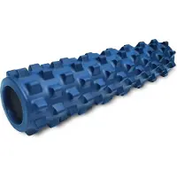 Rumble Roller RumbleRoller 22" Mid Size Original Blue Textured Foam Roller