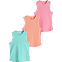 Next Top hemelsblauw / oranje / rosa
