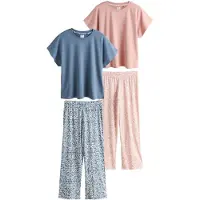 Next Pyjama opaal / rosa / wit