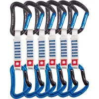 Noname Raven QD Zoom 6 pack - klimsetjes - quickdraws - blauw