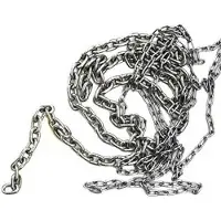 Lalizas Stainless Iso 4565/din 766 Chain 50 M Zilver 5 mm