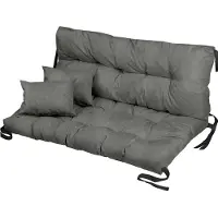 Ferocity - Tuinschommelkussen - Waterafstotend - Zitcomfort - Onderhoudsvriendelijk - Duurzaam - 120 x 80 x 50 x 10 cm - Polyester-Mischung - Vlas