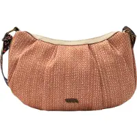 IZIA Schoudertas donkerbeige / pink
