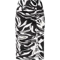 Faina Rok zwart / wolwit