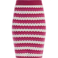 Faina Rok crème / lichtbeige / fuchsia / donkerroze