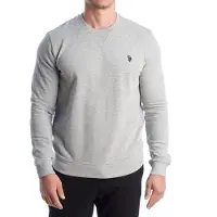 U.s. polo assn. Herren-Sweatshirt mit Rundhalsausschnitt 64712