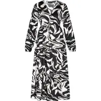 Faina Jurk zwart / wit