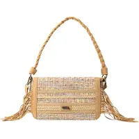 IZIA Schoudertas beige / poederroze