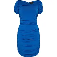 Faina Cocktailjurk royal blue/koningsblauw