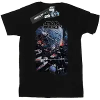 Star Wars Jongens Universum Strijd T-shirt (Zwart)