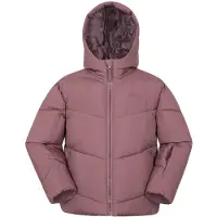 Mountain Warehouse Kinderen Cortina Waterdichte Gewatteerde Skijas (Donkerroze)