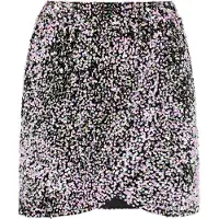 Faina Rok brokaat / lichtroze / zilver
