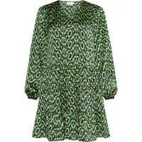 IZIA Zomerjurk 'Gaya' groen / gemengde kleuren
