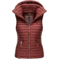 NAVAHOO Bodywarmer 'Shadaa' pastelrood