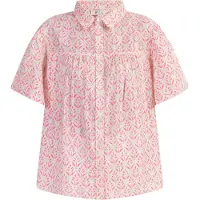 IZIA Blouse rosa / neonroze / wit