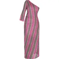 IZIA Zomerjurk gemengde kleuren / pink