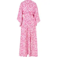 IZIA Jurk pink / wit