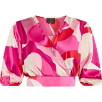 Faina Blouse sand / pink / pastelroze / donkerroze