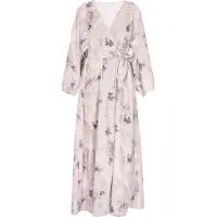 Usha WHITE LABEL Jurk grijs / pastelroze