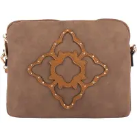 Usha Schoudertas camel / bruin
