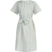 IZIA Jurk turquoise / goud / offwhite