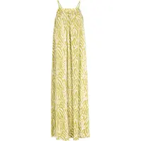 IZIA Jurk groen / wit