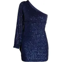 Faina Cocktailjurk 'Imane' marine