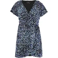 Faina Cocktailjurk blauw