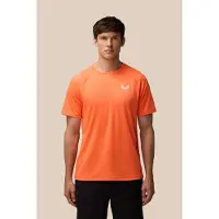 Castore Adapt Trainingsshirt Polyester Heren Oranje Activewear T-shirts