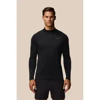 Castore Adapt Trainingstrui 1/4-Zip Zwart Donkergrijs