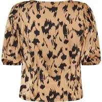 Faina Blouse camel / zwart