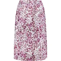 Faina Rok chocoladebruin / sering / lichtroze / roodviolet