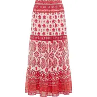 Usha Rok pastelroze / rood / lichtrood