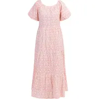 IZIA Jurk pink / wit
