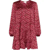 IZIA Zomerjurk beige / pink / rood / bordeaux