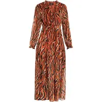 Faina Maxi jurk sookie Dames oranje