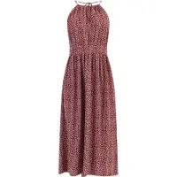 Faina Zomerjurk kersrood / wit